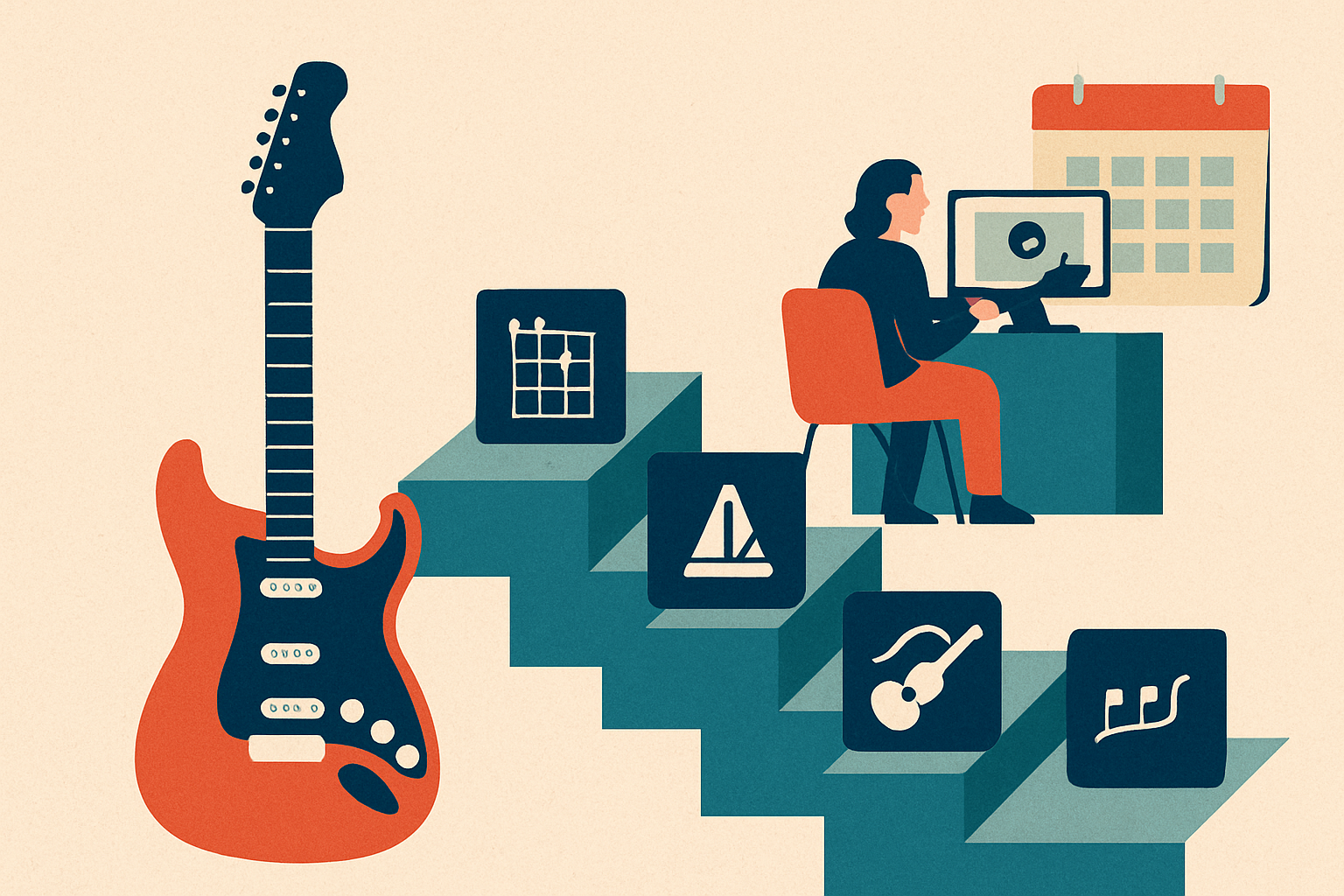 melhores cursos de guitarra online